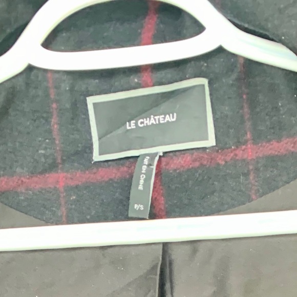 Le Chateau Buckle Peacoat Detachable Hood Small - Picture 7 of 8